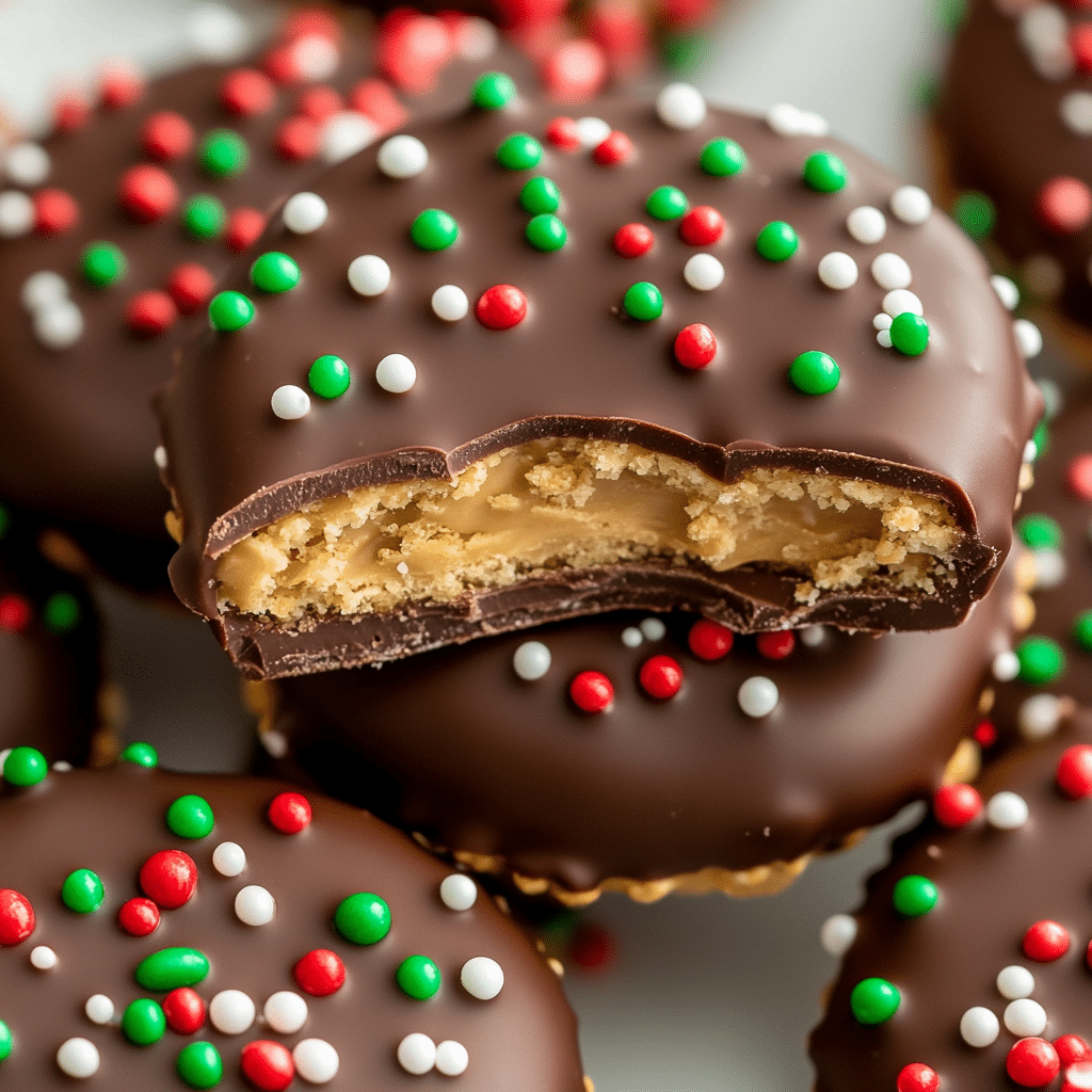 Chocolate Peanut Butter Stacks