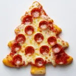 Christmas Tree Pizza – A Cute Christmas Dinner for Kids