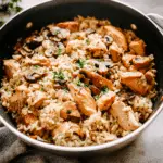 Chicken and Rice with Mushrooms