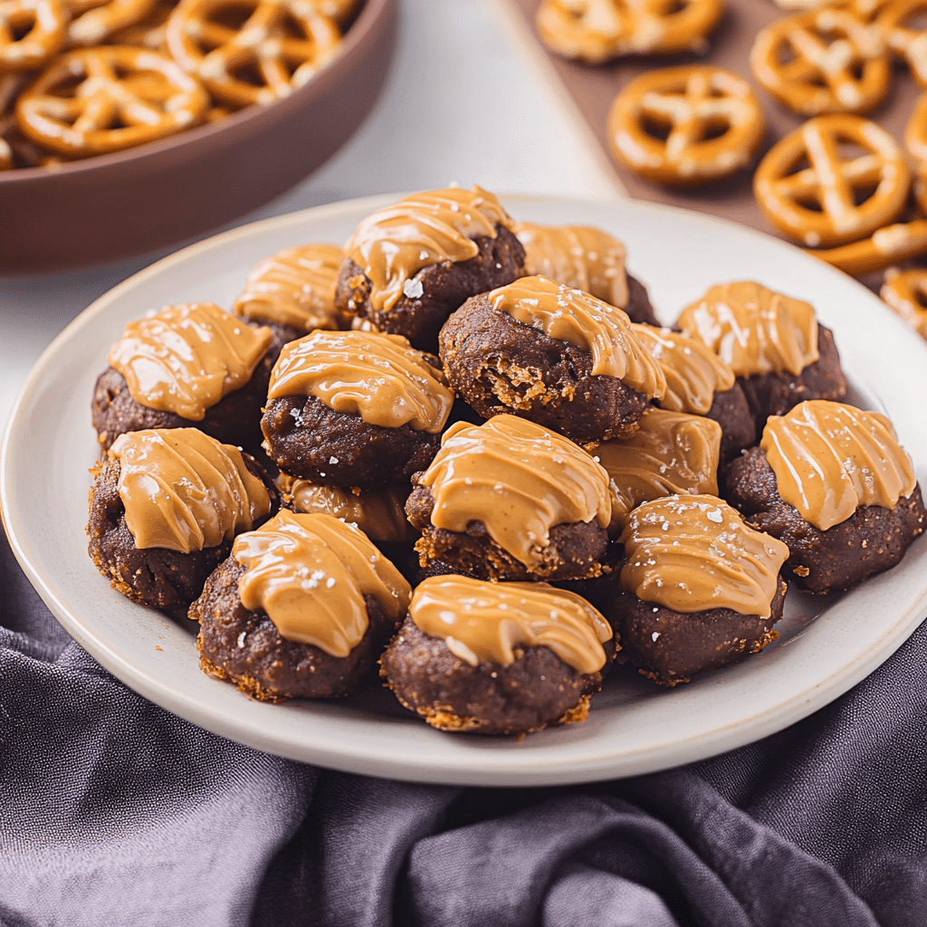 Peanut Butter Pretzel Bites