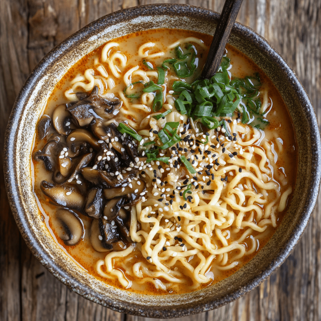 Spicy Coconut Curry Ramen