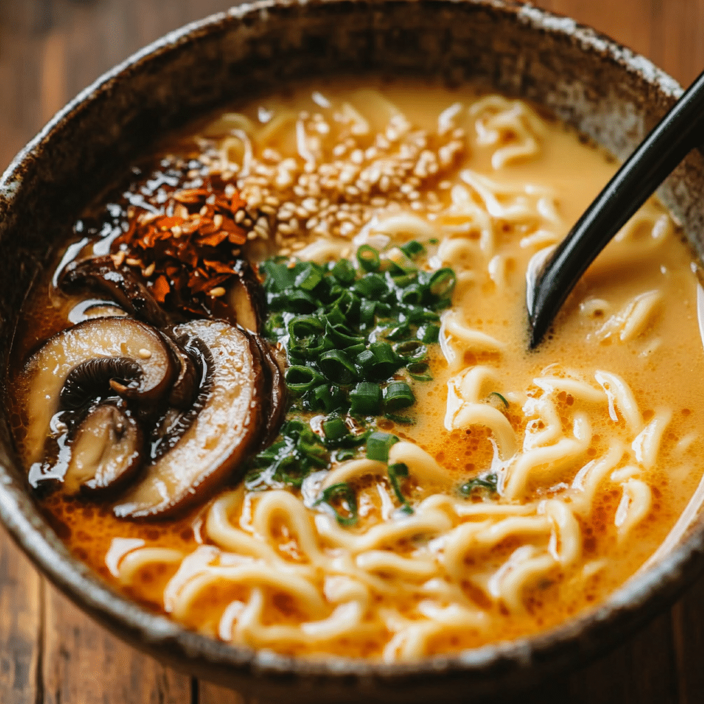 Spicy Coconut Curry Ramen