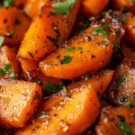 Parmesan Garlic Roasted Carrots