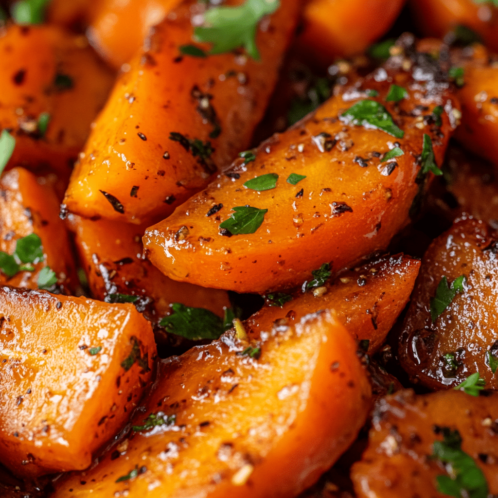 Parmesan Garlic Roasted Carrots