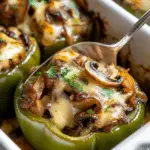 Philly Cheesesteak Stuffed Peppers