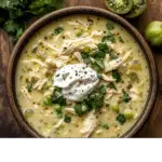 Green Enchiladas Chicken Soup (Slow Cooker + Instant Pot)