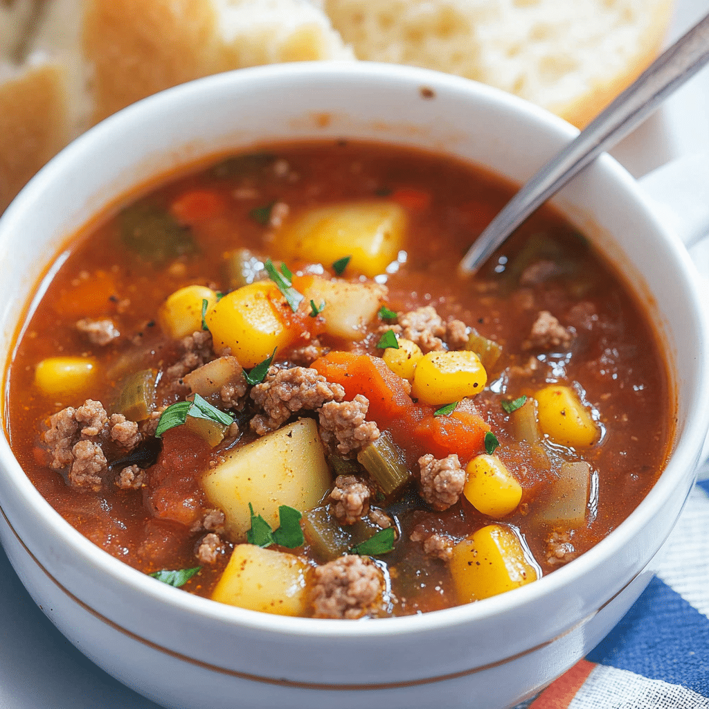 Hamburger Soup