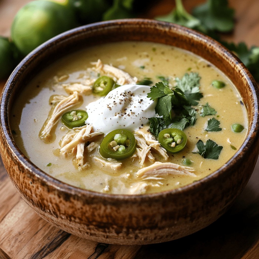 Green Enchiladas Chicken Soup (Slow Cooker + Instant Pot)