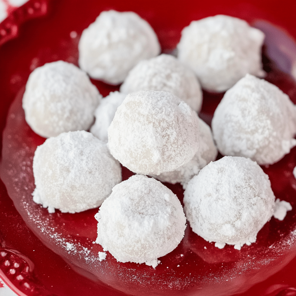 Snowball Christmas Cookies