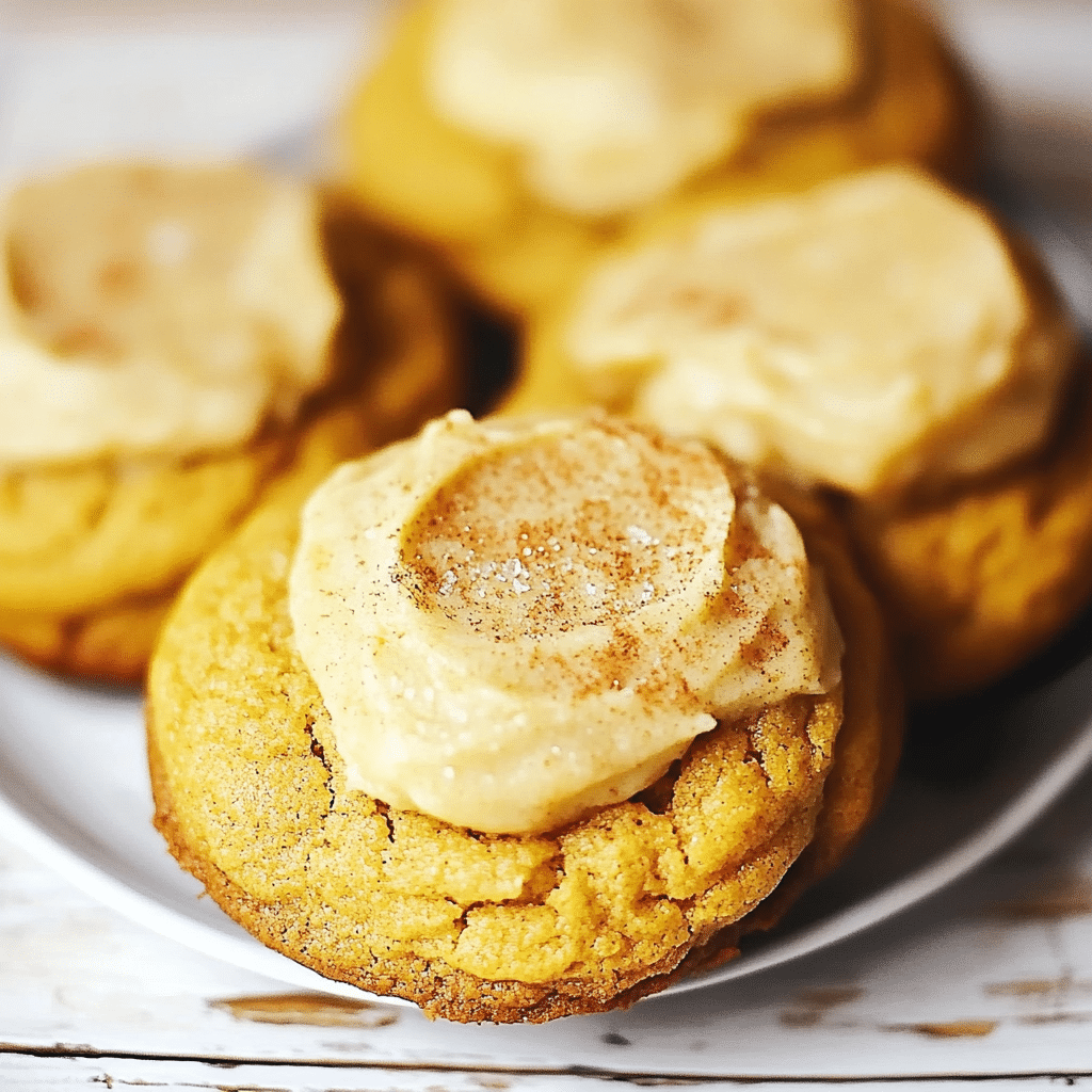 Melt-in-Your-Mouth Pumpkin Cookies