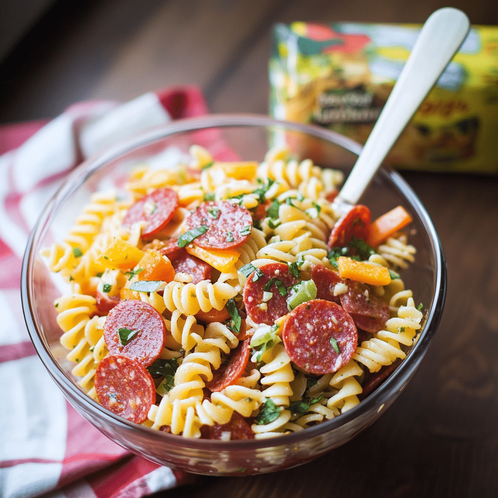 Pepperoni Pasta Salad