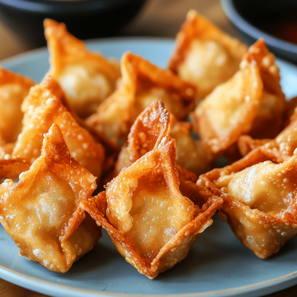 Cream Cheese Wontons