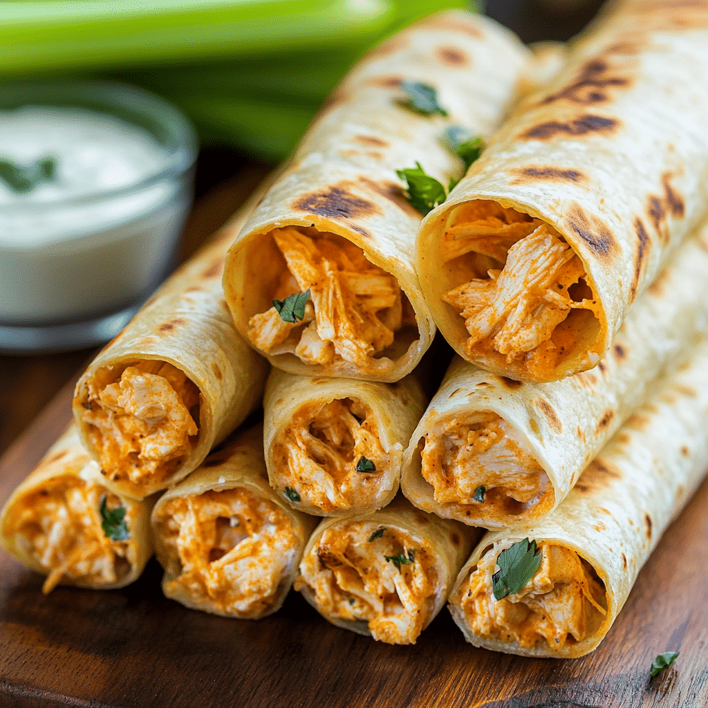 Buffalo Chicken Taquitos For The Win!