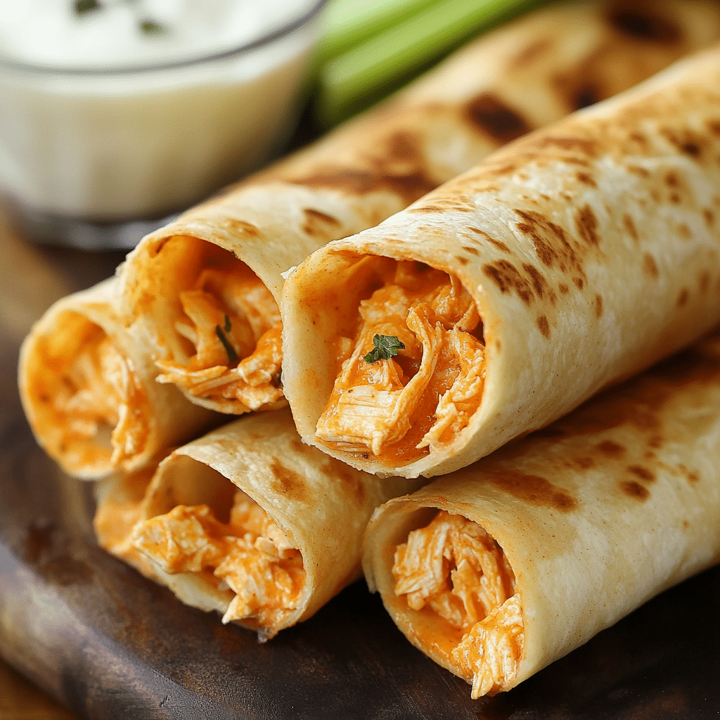 Buffalo Chicken Taquitos For The Win!