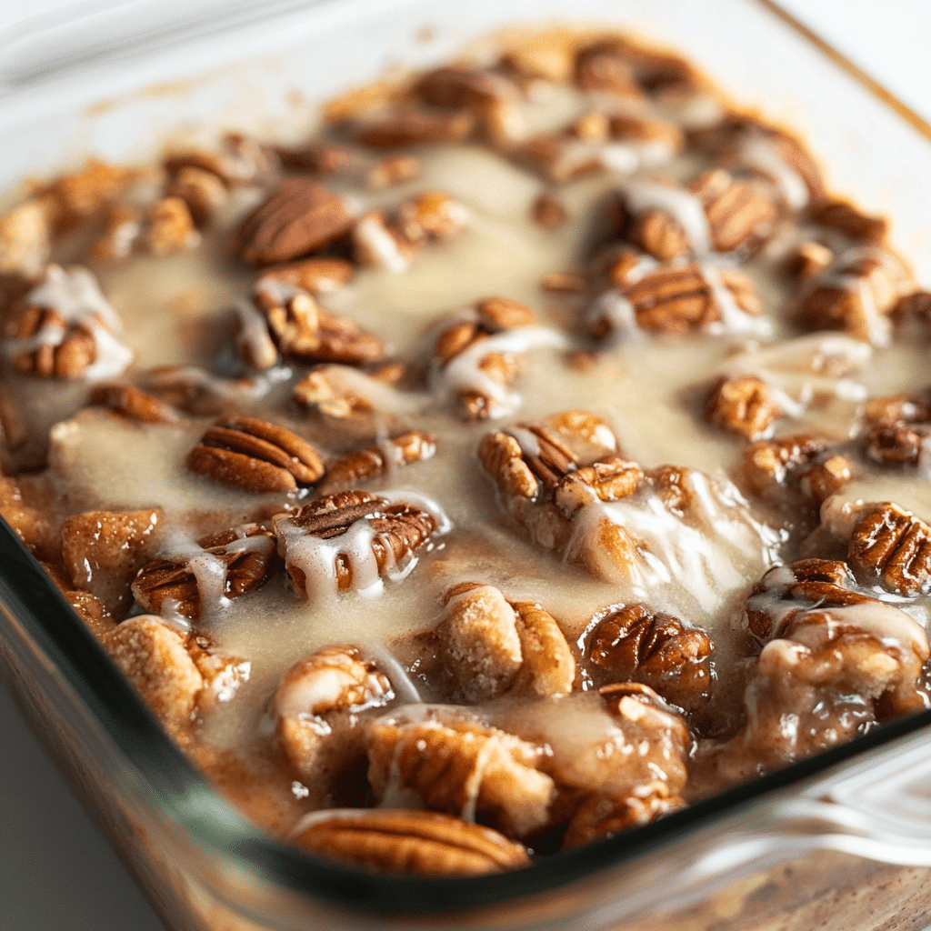 Cinnamon Roll French Toast Casserole