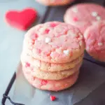 Valentine’s Day Cake Mix Cookies