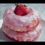 Strawberry Cake Donuts