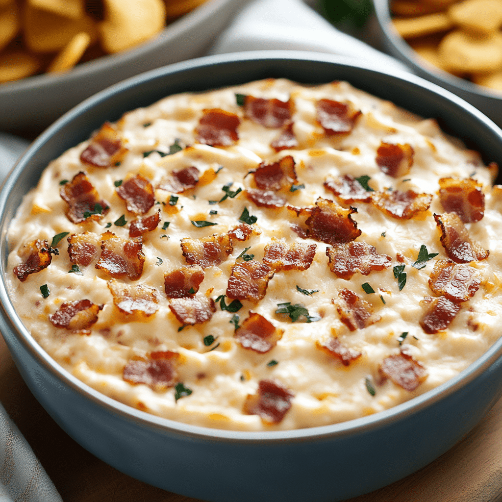 Hot Smoked Gouda Bacon Dip