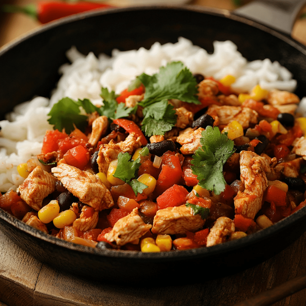 Santa Fe Chicken Skillet