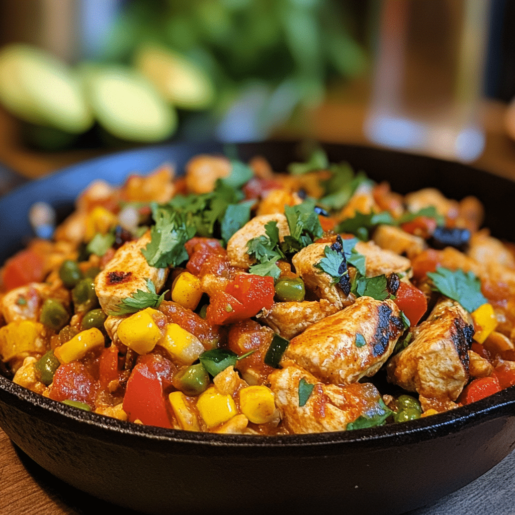 Santa Fe Chicken Skillet