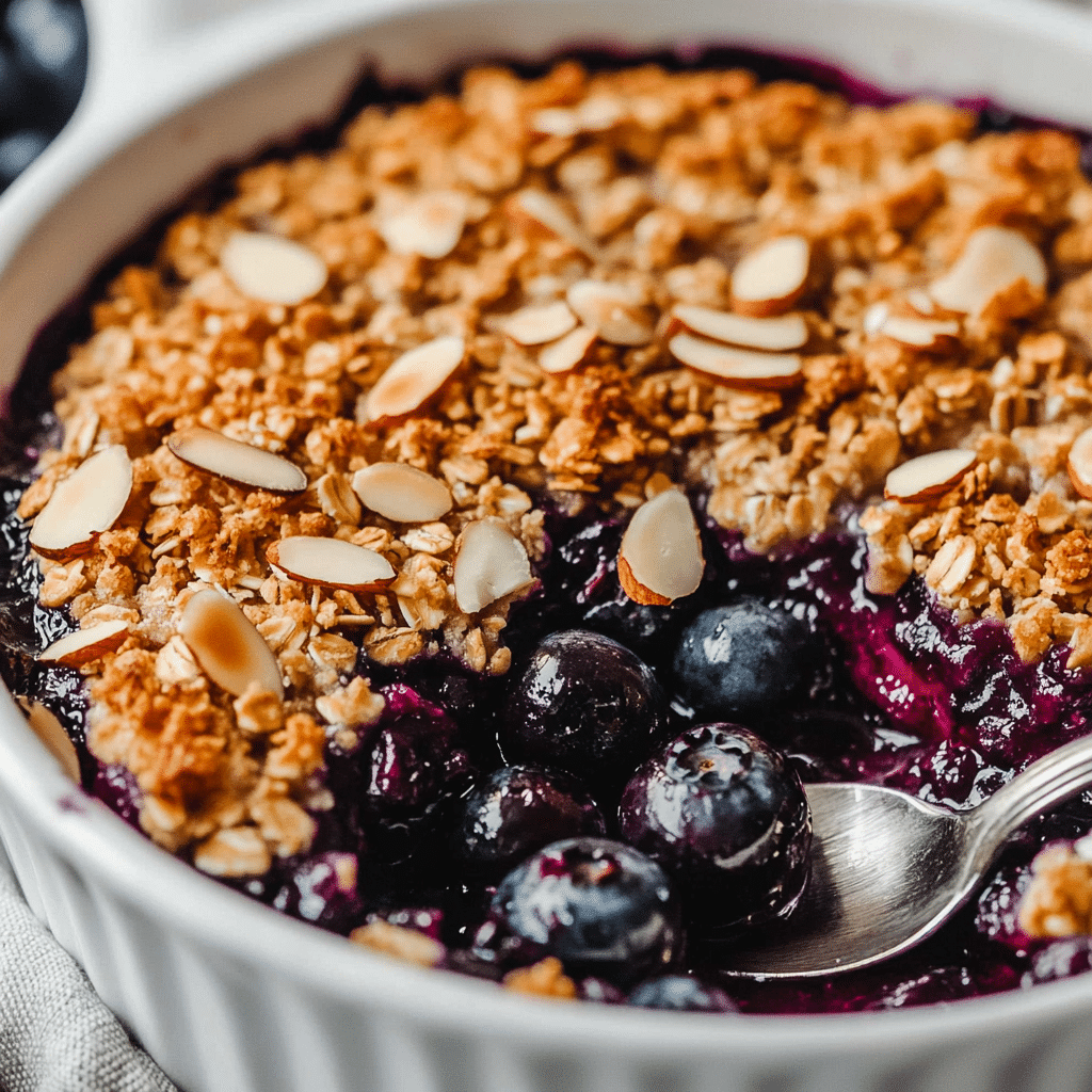 Baked Blueberry Oatmeal