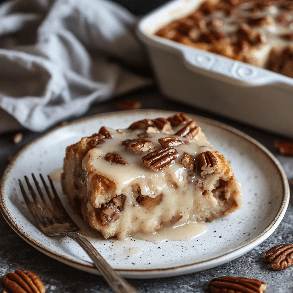 Easy Cinnamon Roll Casserole