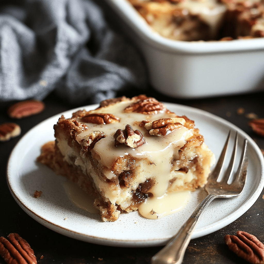 Easy Cinnamon Roll Casserole