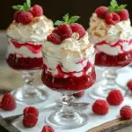 Raffaello Raspberry Dessert in a Glass