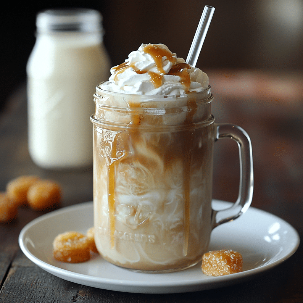 Iced Caramel Latte