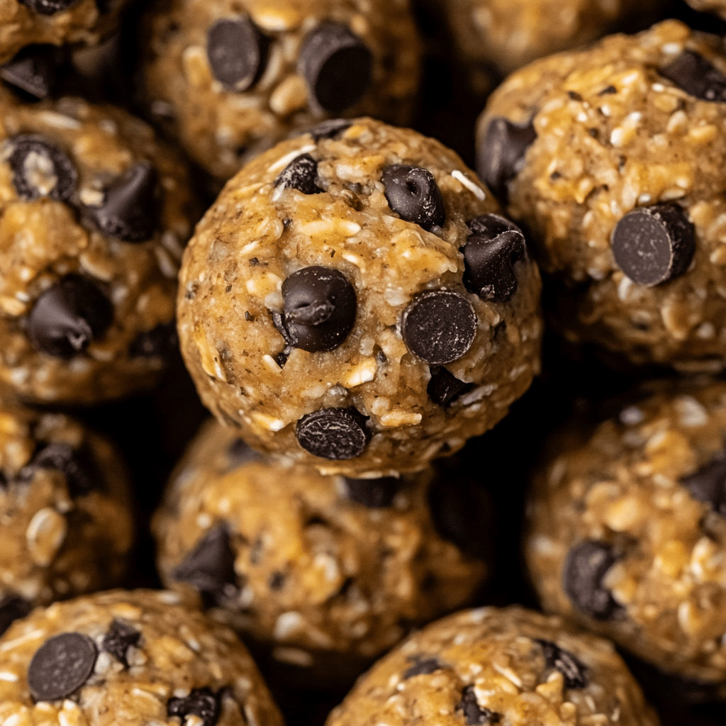 4 Ingredient Energy Oatmeal Balls