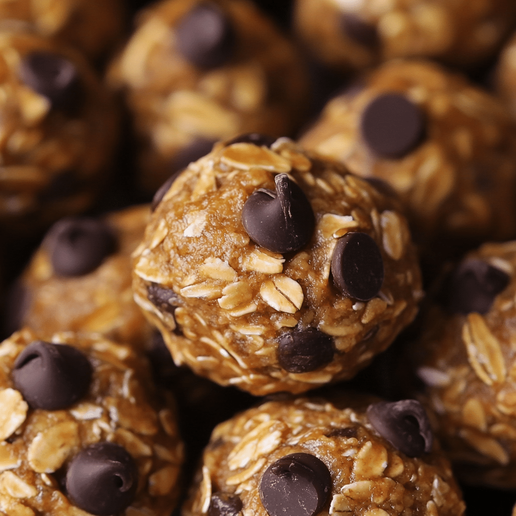 4 Ingredient Energy Oatmeal Balls