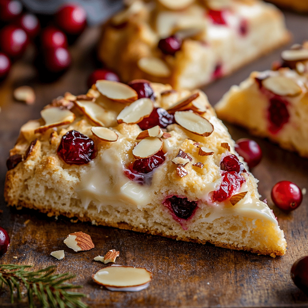 Cranberry Orange Scones