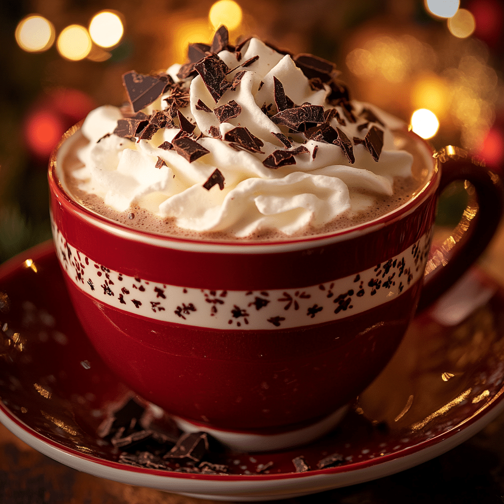 Christmas Eve Creamy Crockpot Hot Chocolate