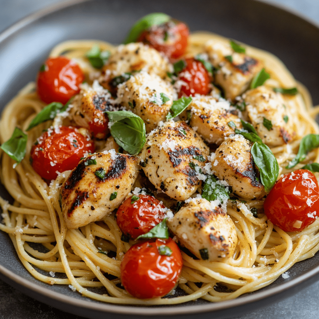 Bruschetta Chicken Pasta