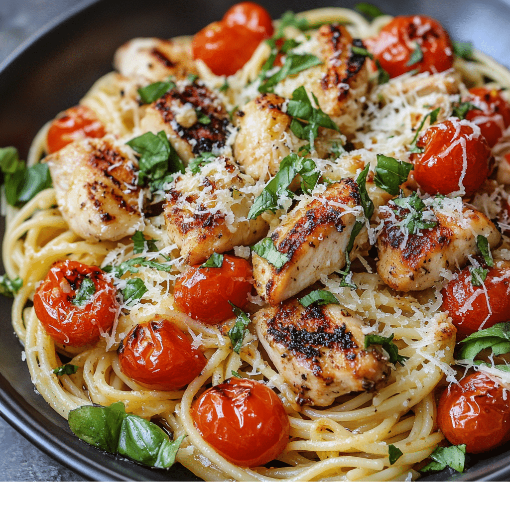 Bruschetta Chicken Pasta