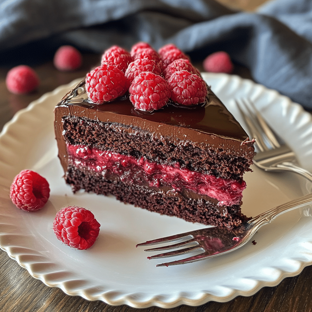 Chocolate Raspberry Cake