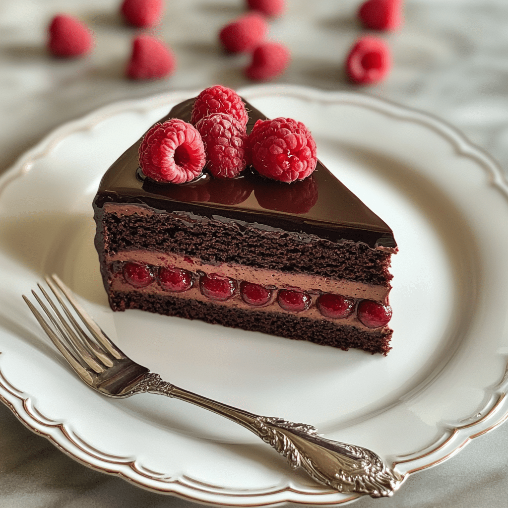 Chocolate Raspberry Cake