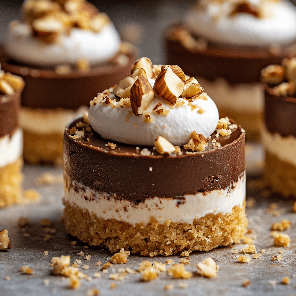 Mini Nutella Cheesecake