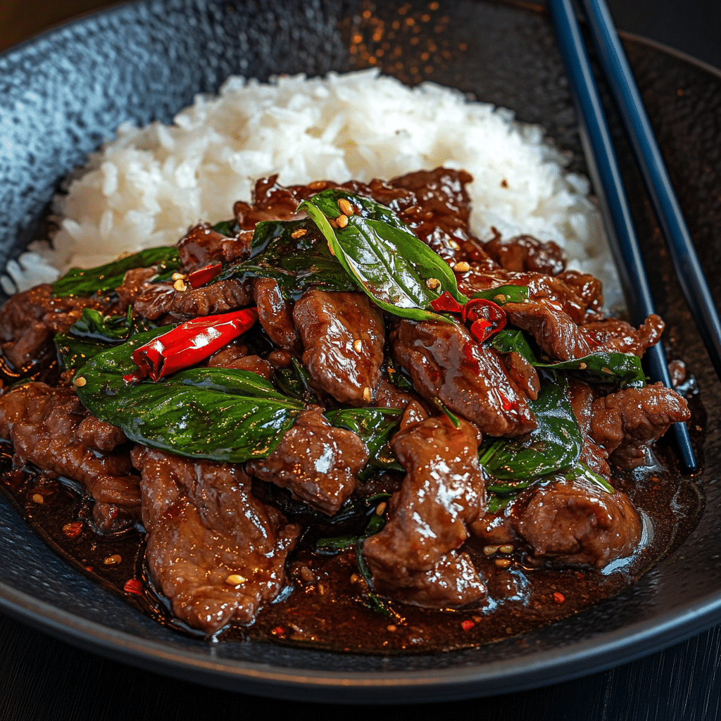 The BEST Mongolian Beef Recipe