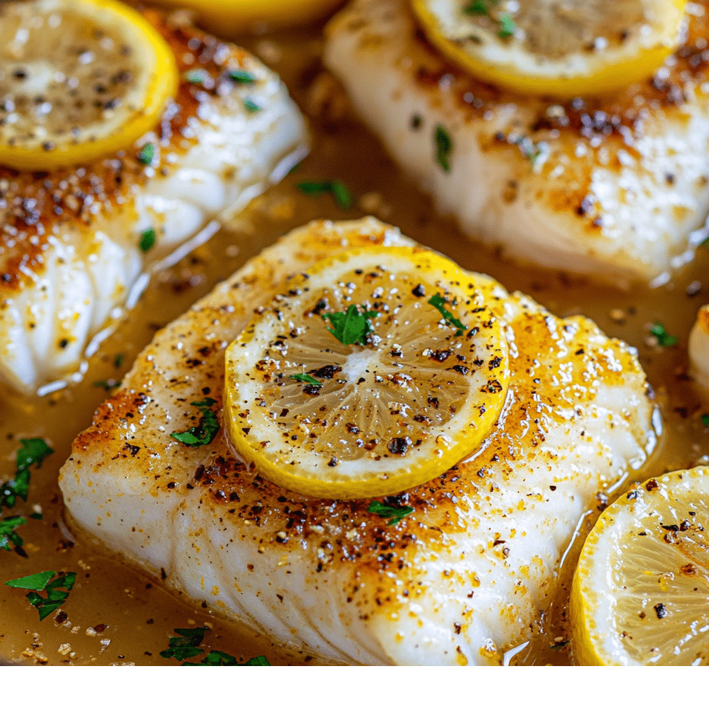 Lemon Butter Fish Fillet