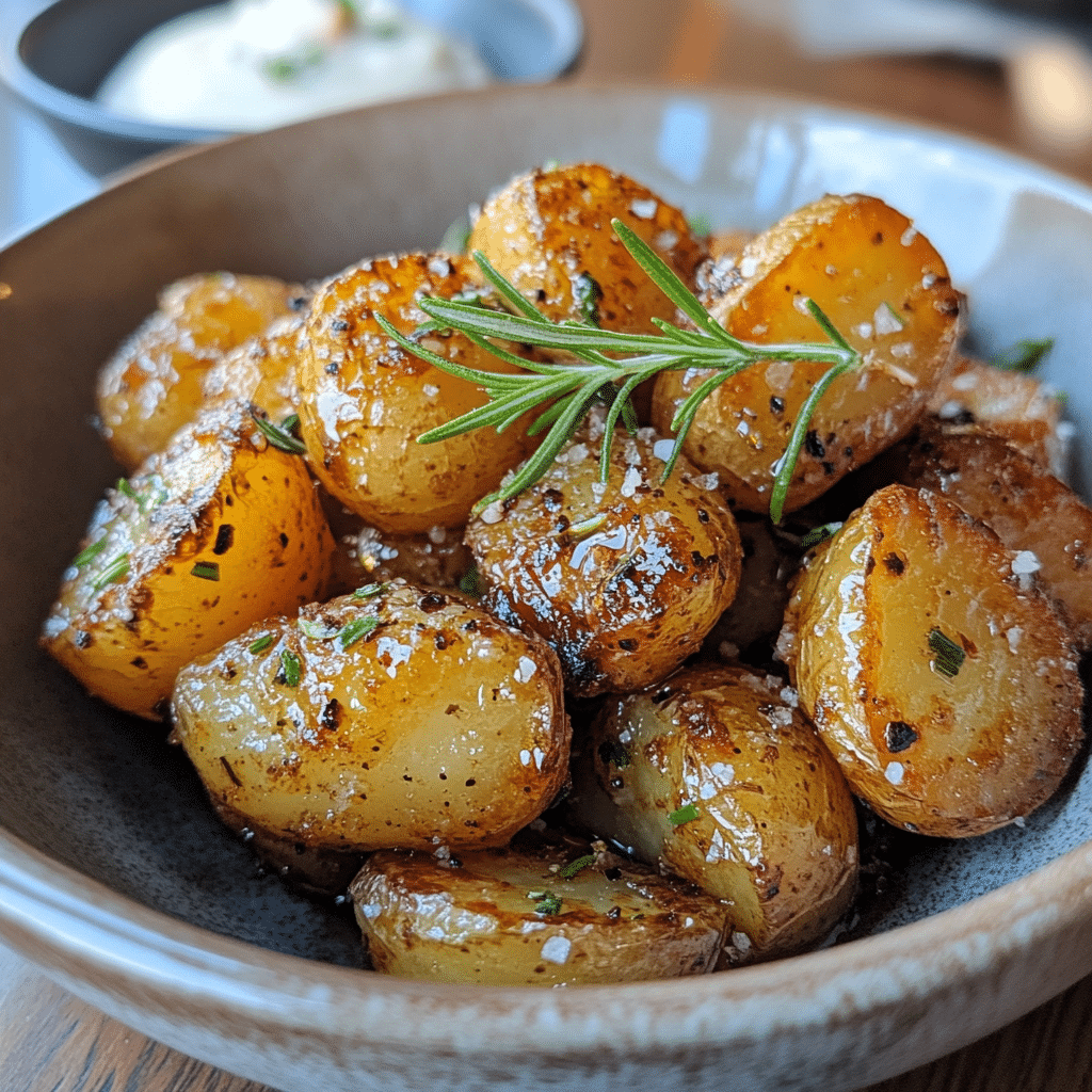 Roasted Baby Potatoes with Rosemary and Garlic