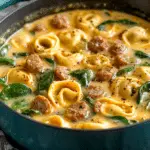 Sausage and Tortellini Soup