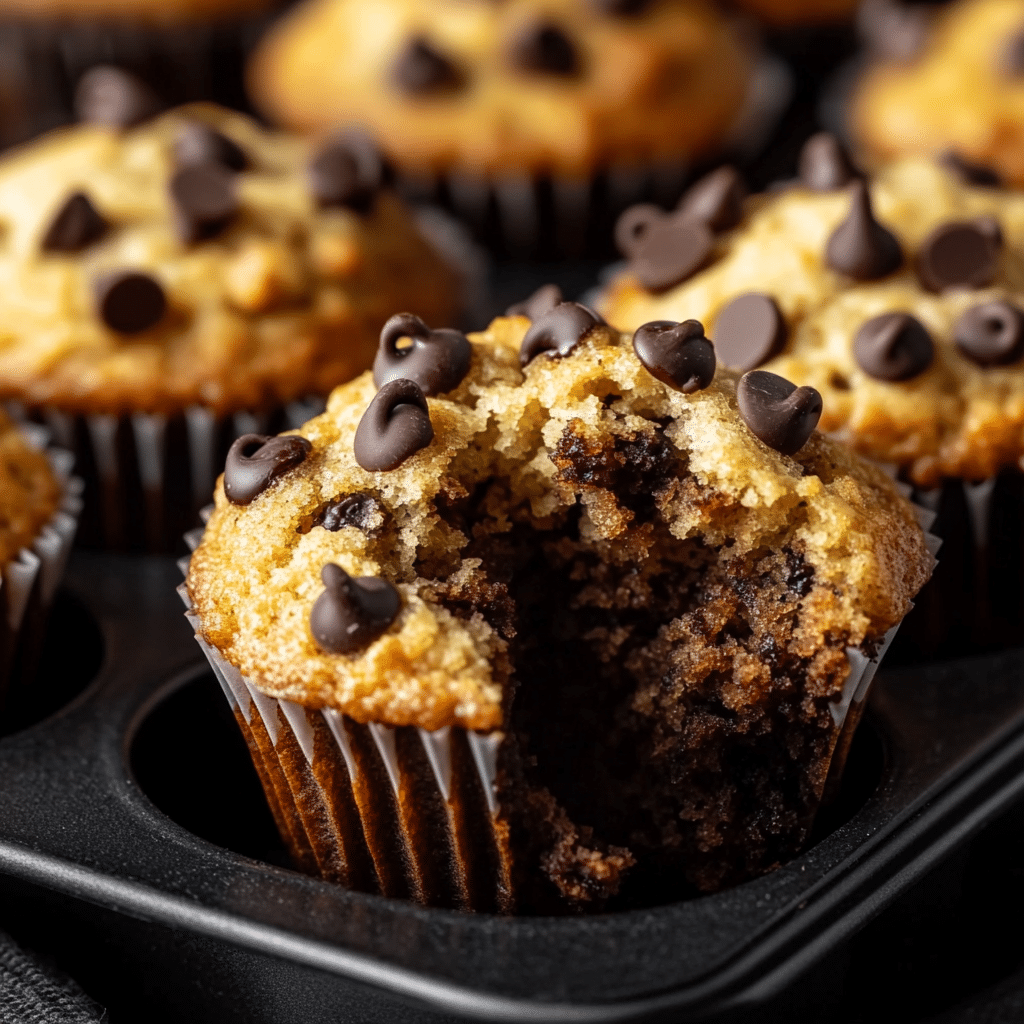 Banana Chocolate Chip Muffins Recipe