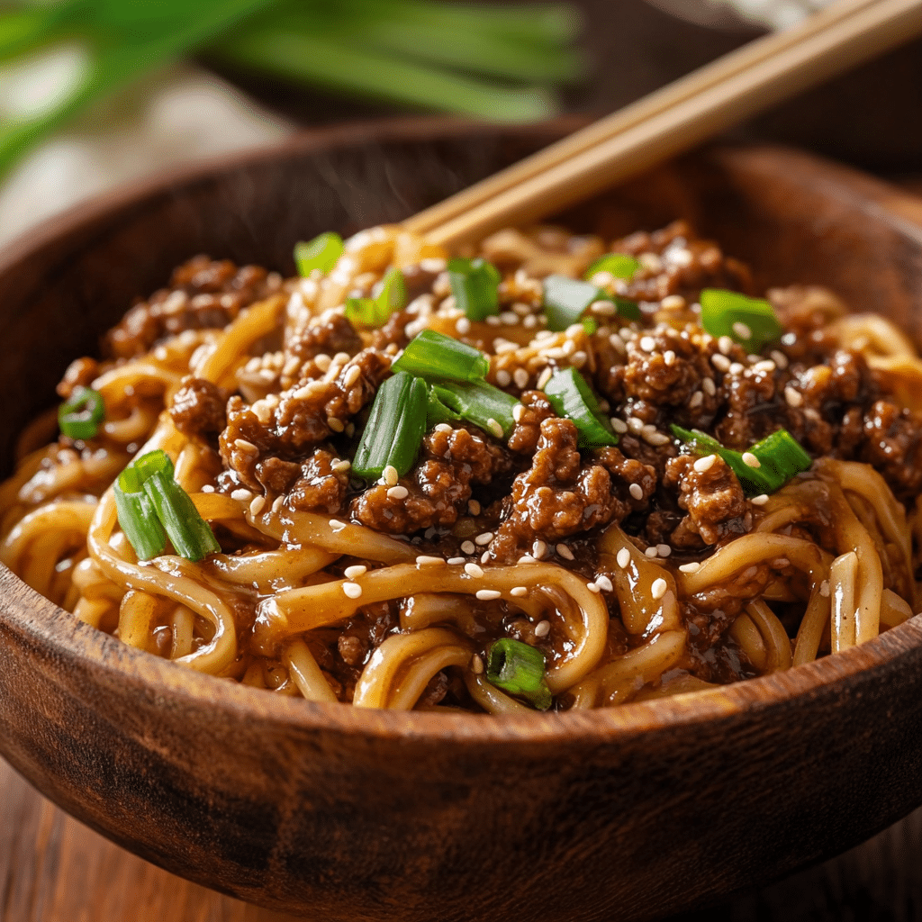 Mongolian Beef And Noodle Recipe