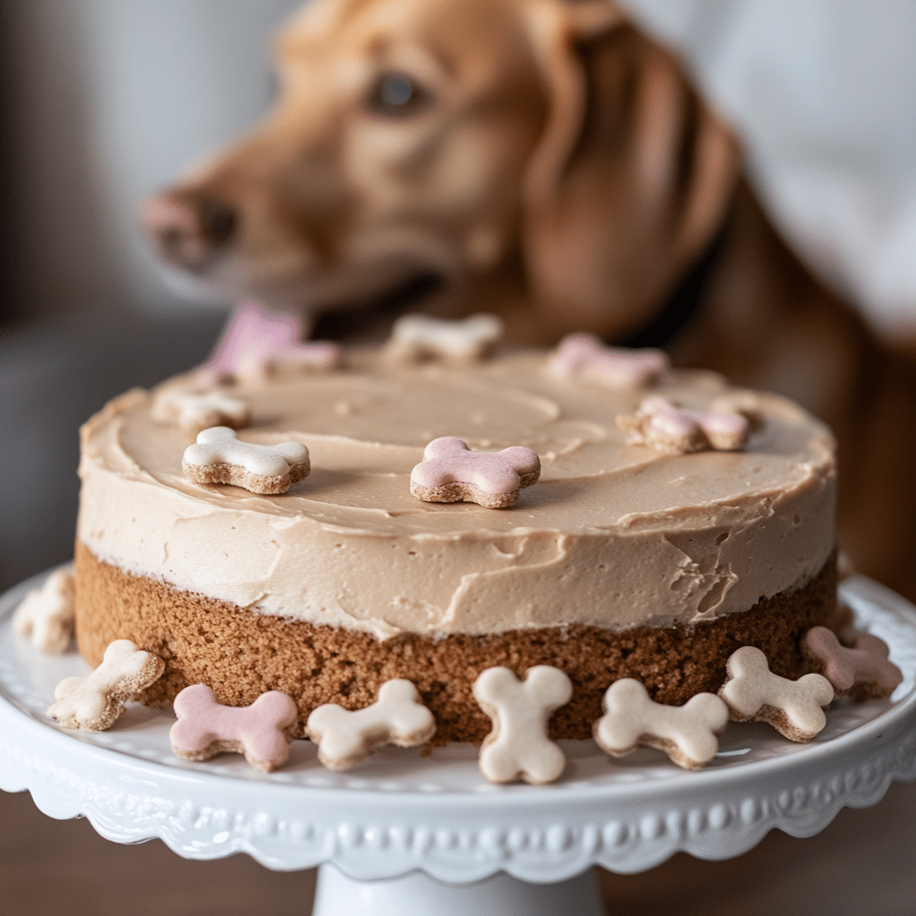 Doggy Birthday Cake