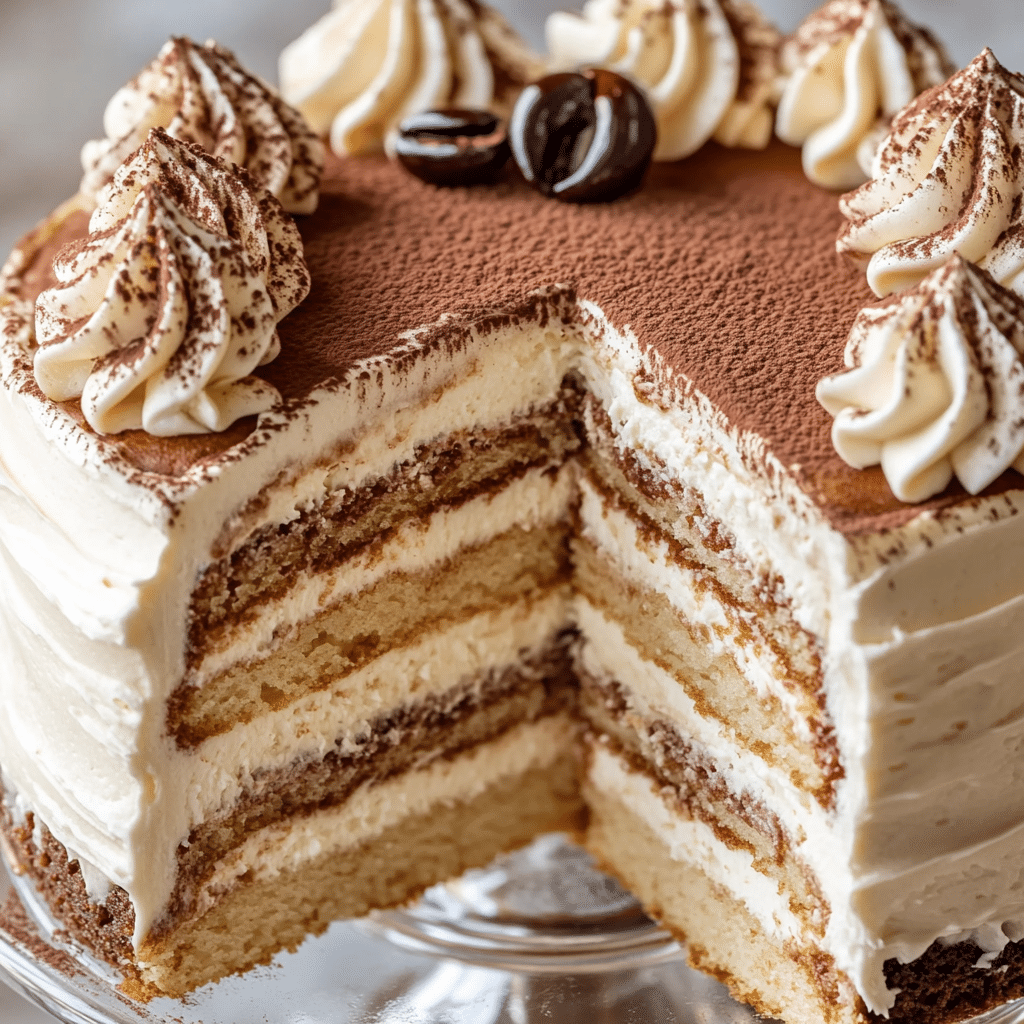 Coffee Tiramisu Cake