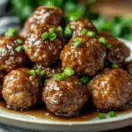 Honey Garlic Turkey Meatballs Recipe