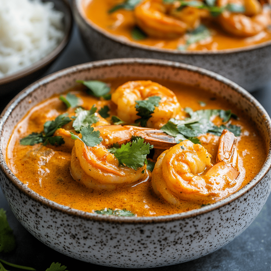 Malai Prawn (Creamy Prawn Curry)