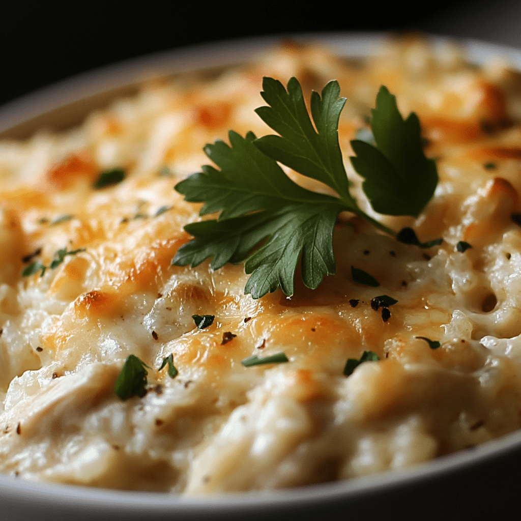 Fluffy Angel Chicken and Rice Casserole