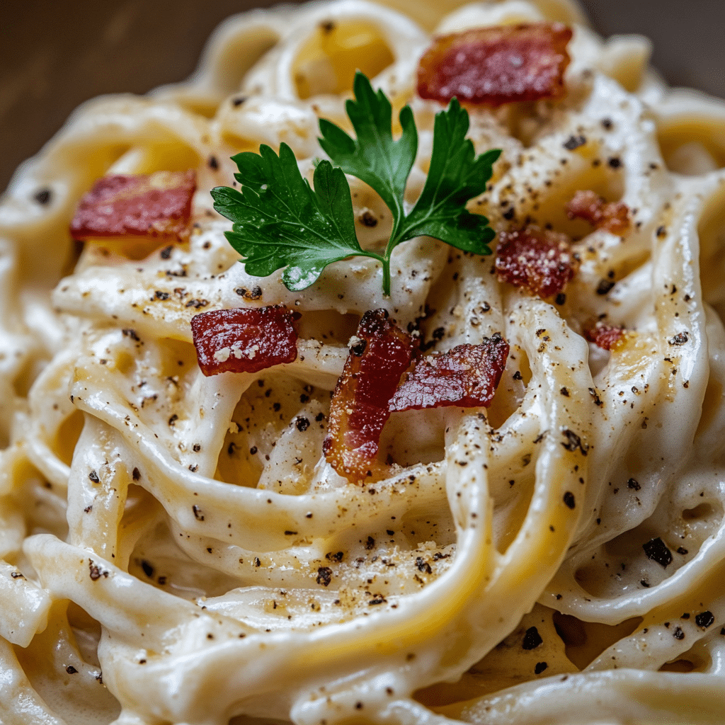 Creamy Chicken Carbonara Recipe